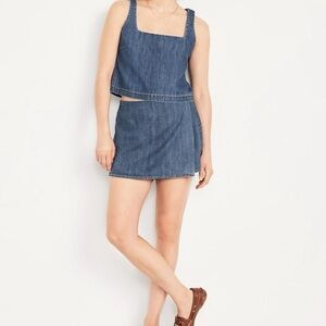 Old Navy Blue Denim Set
